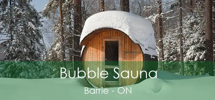 Bubble Sauna Barrie - ON