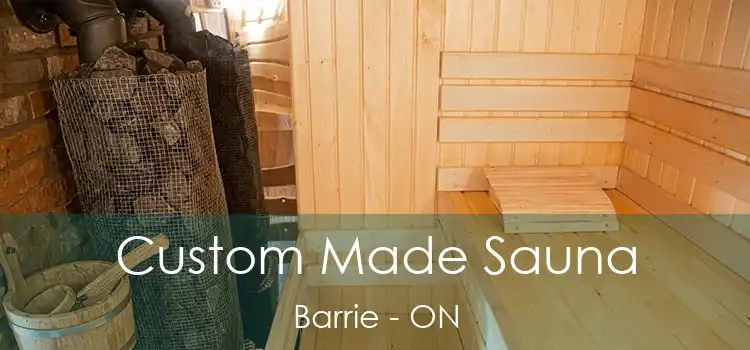  Custom Made Sauna Barrie - ON