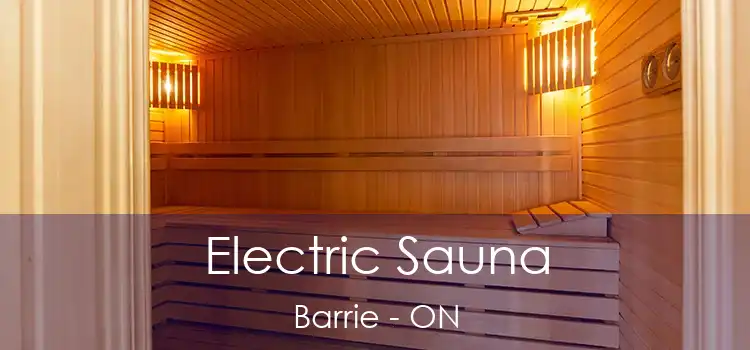  Electric Sauna Barrie - ON