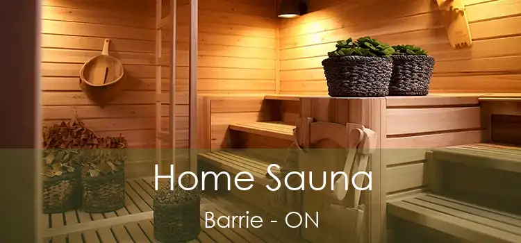  Home Sauna Barrie - ON
