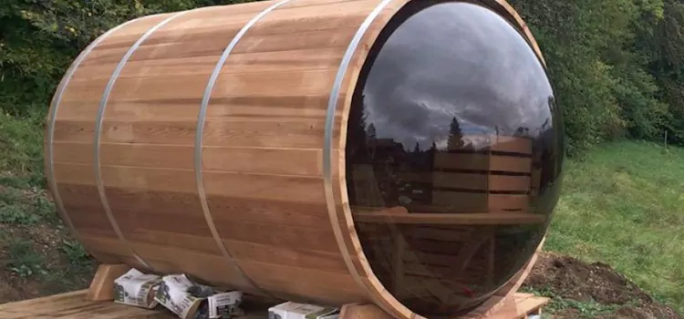 Panorama 4-Person Glass Cabin Sauna Maintenance in Barrie, Ontario