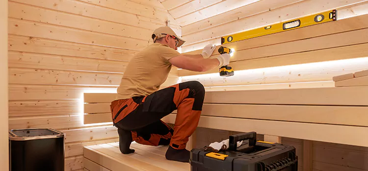 Residential Sauna Assembly And Installation in Barrie, Ontario