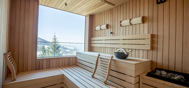 Infrared Sauna Glass Window Installation in Barrie, ON
