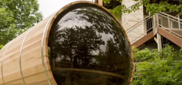 6 Person Panoramic View Sauna Maintenance and Installation in Barrie, ON