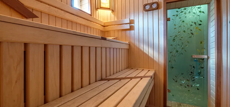 Sauna Door Handle Screw Replacement in Barrie, Ontario