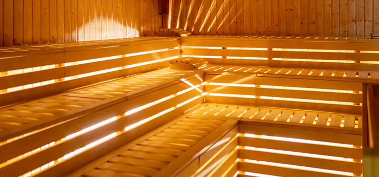Renovation of Sauna for Gym in Barrie, Ontario