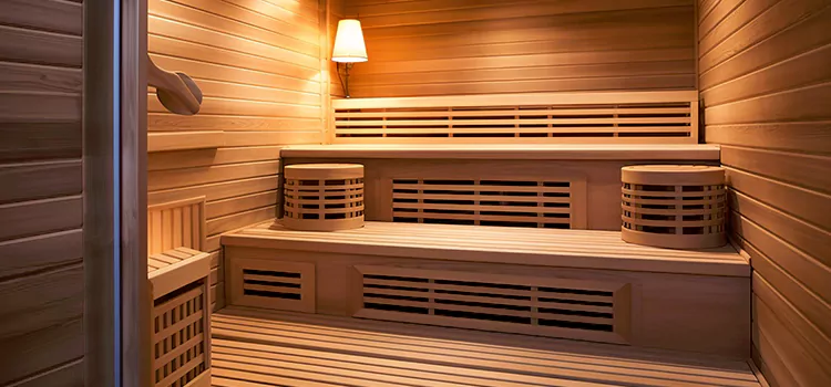 Outdoor Sauna Setup in Barrie, ON