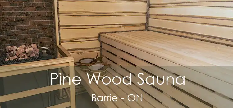  Pine Wood Sauna Barrie - ON