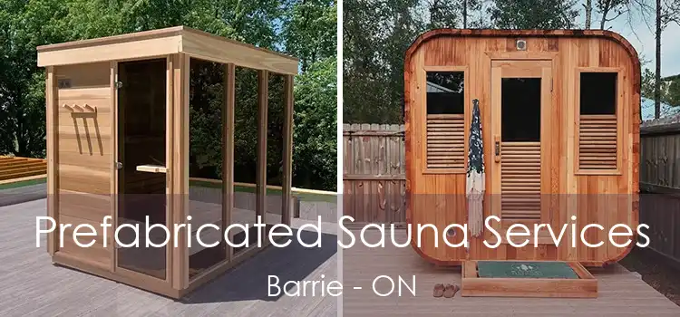  Prefabricated Sauna Services Barrie - ON