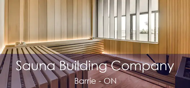  Sauna Building Company Barrie - ON