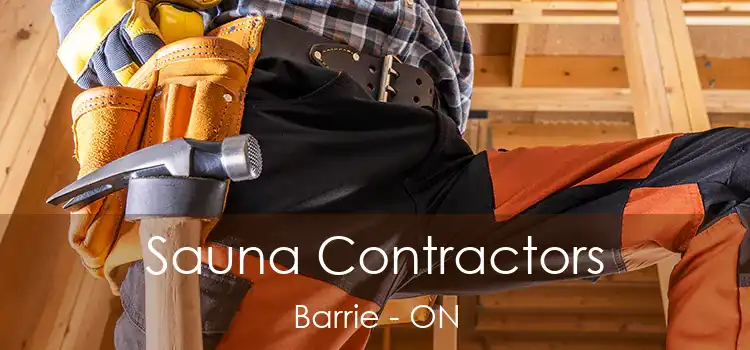  Sauna Contractors Barrie - ON