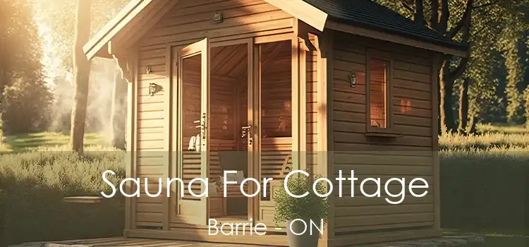  Sauna For Cottage Barrie - ON