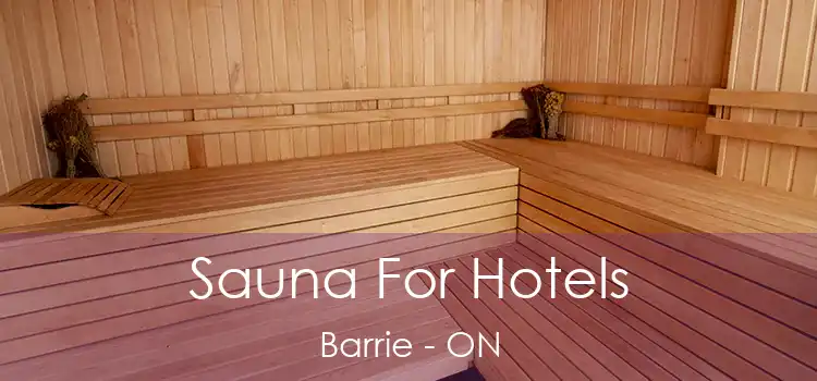  Sauna For Hotels Barrie - ON