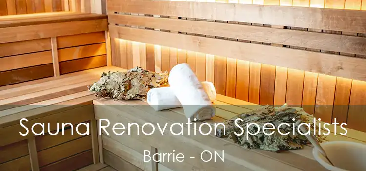  Sauna Renovation Specialists Barrie - ON