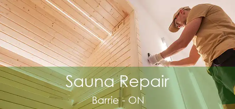  Sauna Repair Barrie - ON