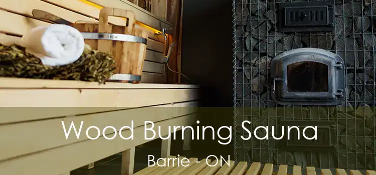  Wood Burning Sauna Barrie - ON